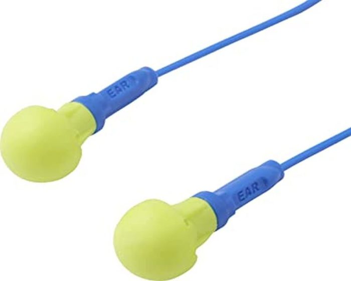 Protector 3M auditivo endoaural push ins con cordón y cabo