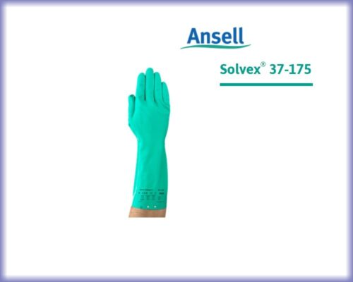 Guante acrilo nitrilo solvex 37-175 Ansell Edmon