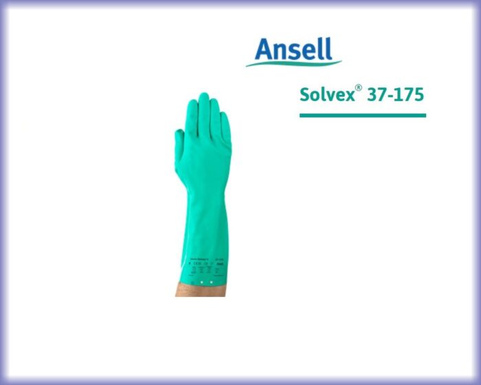Guante acrilo nitrilo solvex 37-175 Ansell Edmon