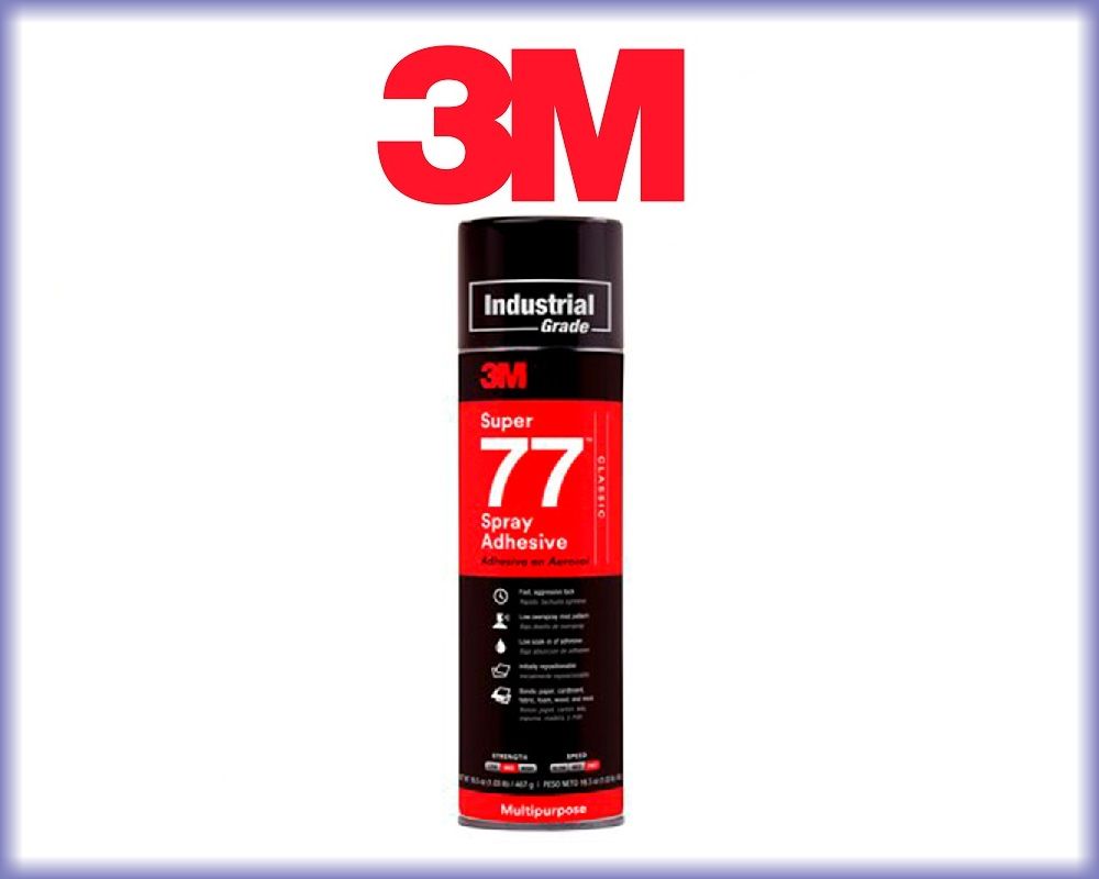 77-ADHESIVO AEROSOL 77 3M 710cc. P/USO GRAL.