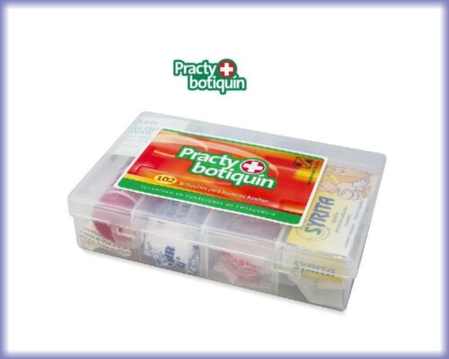Botiquín de Plástico Poliestireno Cristal modelo 102