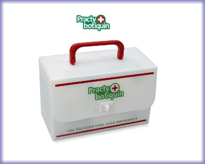 Botiquín de plástico corrugado modelo 105