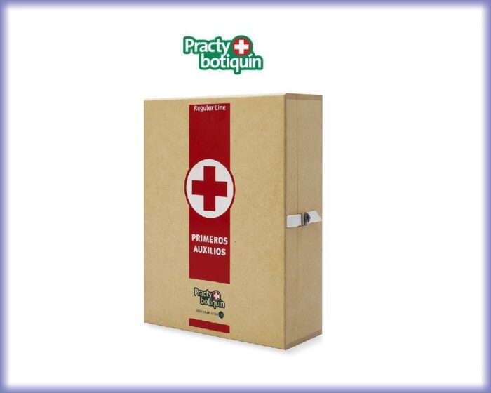 Botiquin de seguridad de madera 29 elementos (mod.254 )