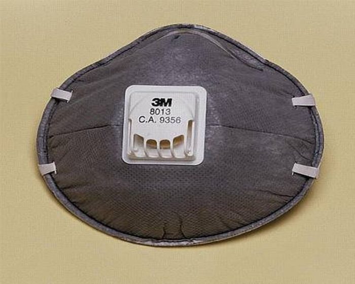BARBIJO 3M 8013 para Vapores Organicos con VALVULA