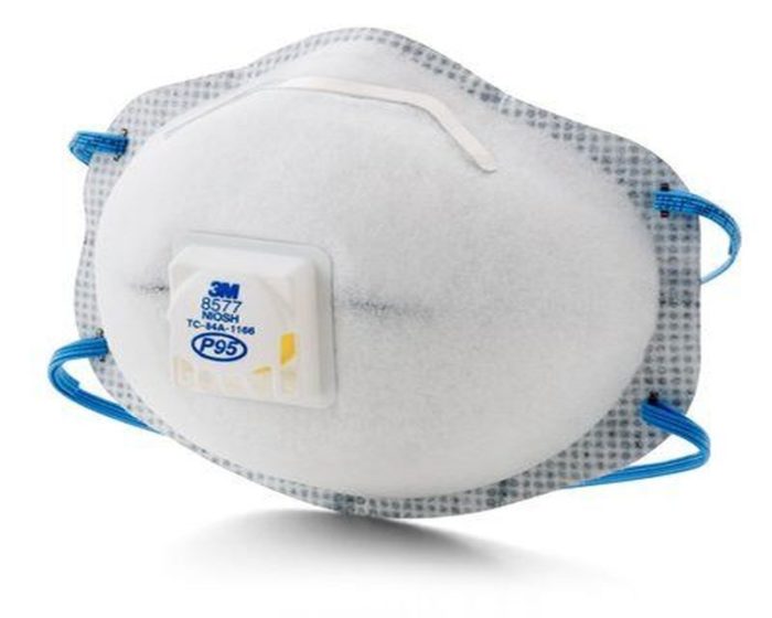 RESPIRADOR 3M 8577 NIOSH P95 P/VAPORES ORGANICOS C/VALVULA