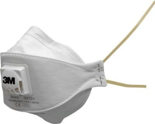 9312- RESPIRADOR 3M 9312 + PPolvos-Humos-Neblinas C/VALVULA ¢10/120
