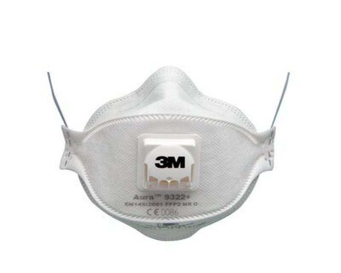 RESPIRADOR 3M 9322+ FFP3 Polvos-Humos-Neblinas  C/VALV.