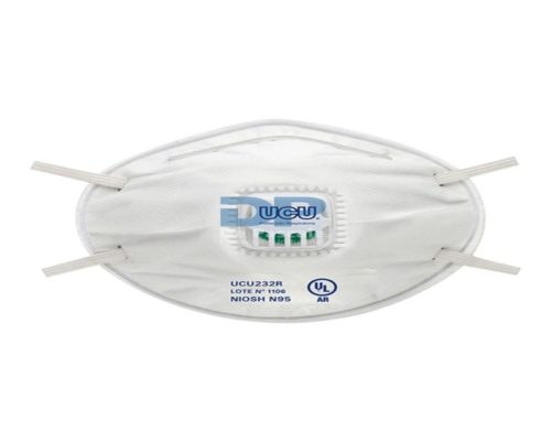 758-RESPIRADOR UCU232R N95 PREMIUM CON VALVULA