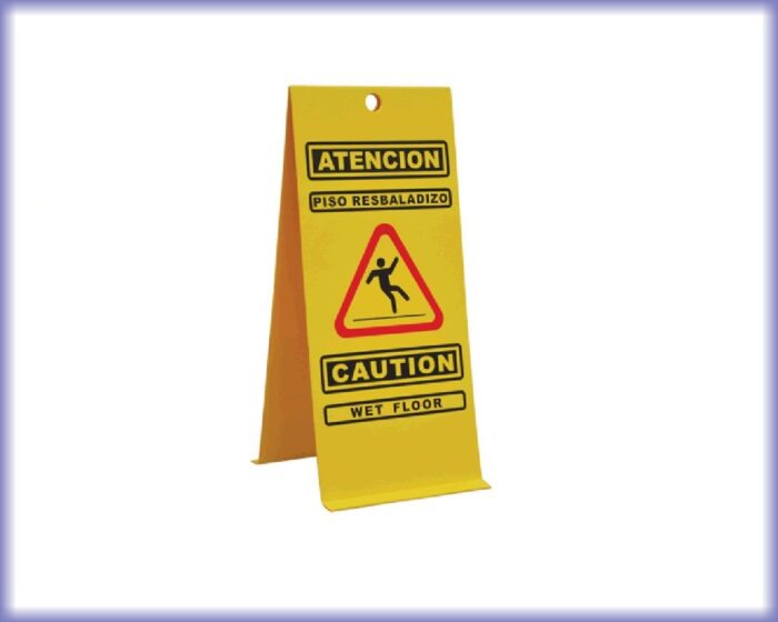 Cartel tipo carpa 58,5 x 26,5 PVC espumado 3 mm