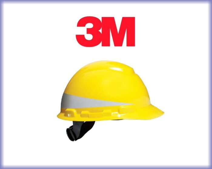 Casco 3M H700 con reflectivos - Carcasa con 4 anclajes