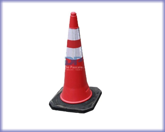Cono base goma económico 1000 mm rígido UCU0003PV