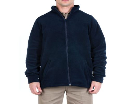 Campera de Polar antipeeling con cierre
