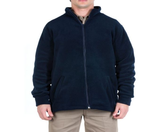 Campera de Polar antipeeling con cierre