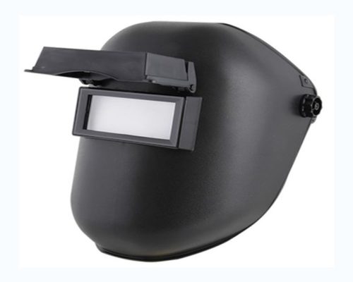 Careta soldador con visor rebatible