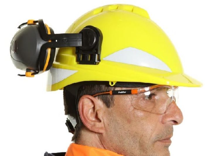 Protector auditivo copa Libus para casco L-340