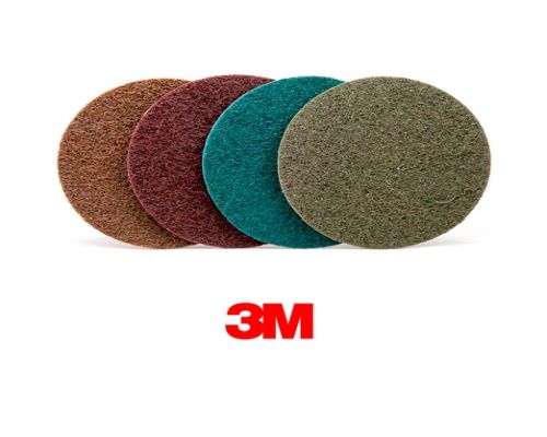552- CA x 5 DISCOS 3M AZUL (limp. + quita manchas ) 17" - Baja Veloc