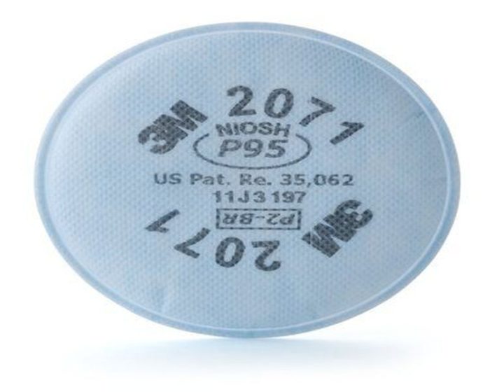 Filtro 3M 2071 filtra neblinas,polvos no tóxicos y vapores