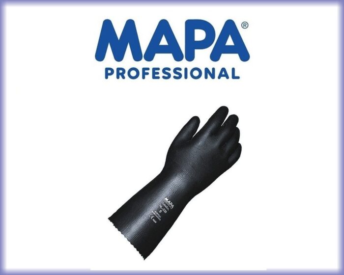 Guante Mapa Chem Zoil 339 NEGRO