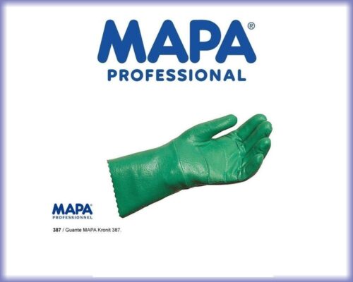 Guante Mapa Kronit 387 kevlar nitrilo