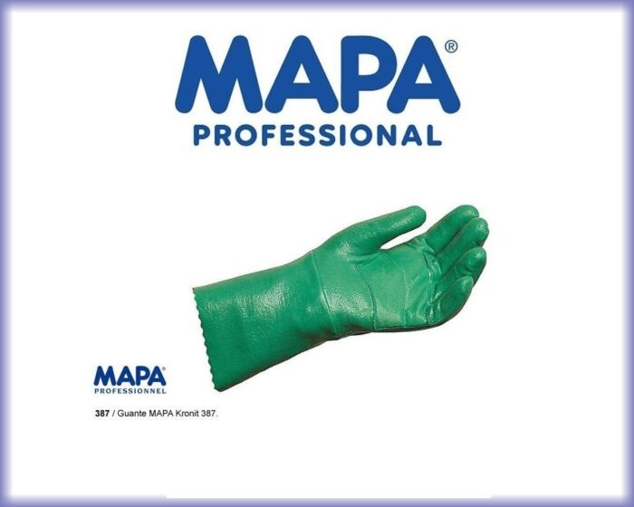 Guante Mapa Kronit 387 kevlar nitrilo