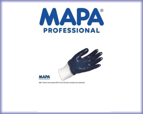 Guantes nitrilo Mapa Titan 392