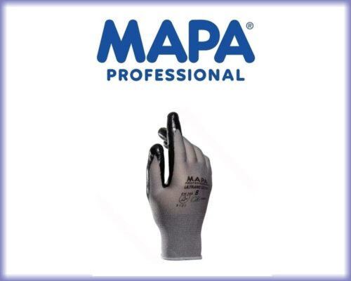 Guante Mapa Ultrane 553 nitrilo ventilado soporte textil