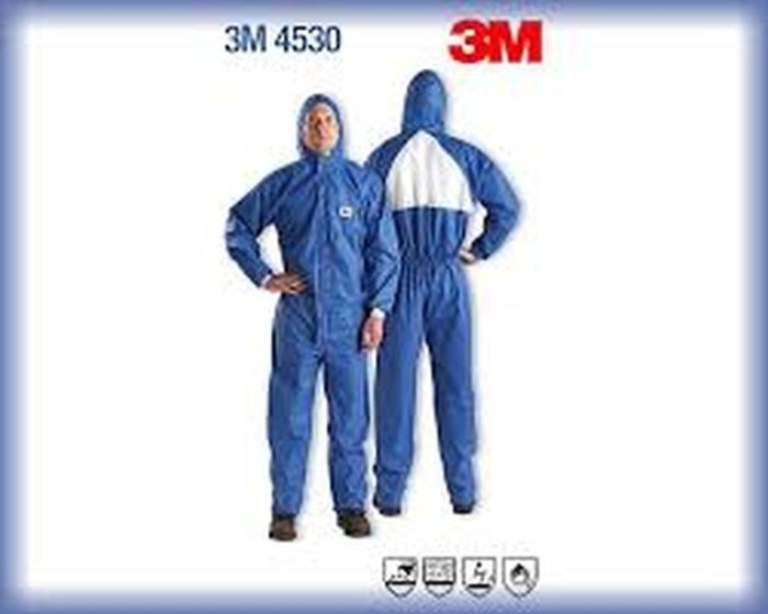 Mameluco 3M 4530 - azul - Salpicaduras leves