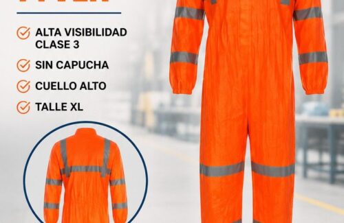 Mameluco Tyvek HV500 Alta Visibilidad