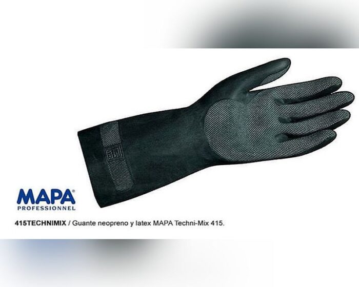 GUANTE MAPA TECHNI-MIX 415 Neopreno y Látex Natural