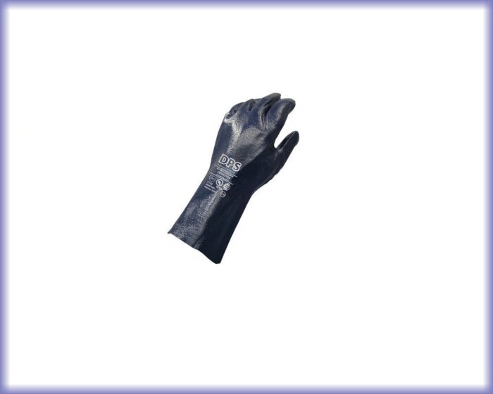Guantes DPS de nitrilo baño completo puño largo 30 cm