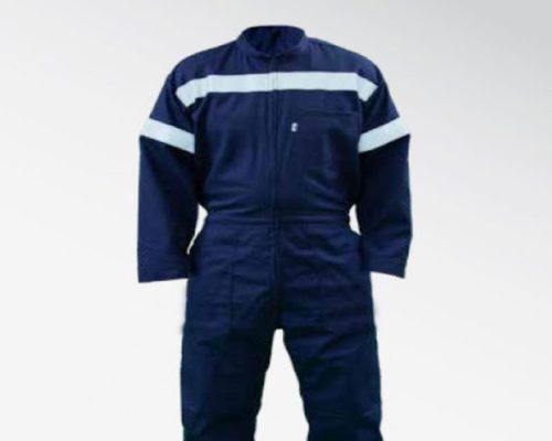 10352-MAMELUCO IGNIFUGO NOMEX DUPONT AZUL MARINO C/REFLECTIVO