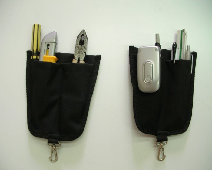 Porta herramientas para faja lumbar nylon reforzado