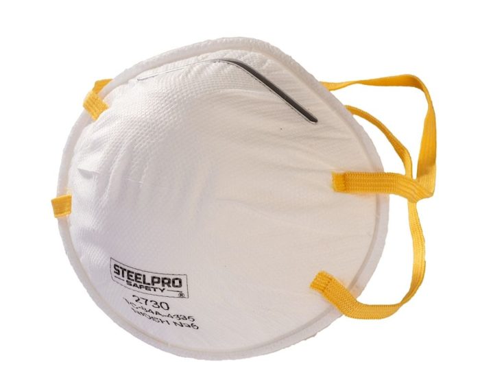 Barbijo SteelPro 2730 N95 - Respirador NIOSH Norma 42CFR84