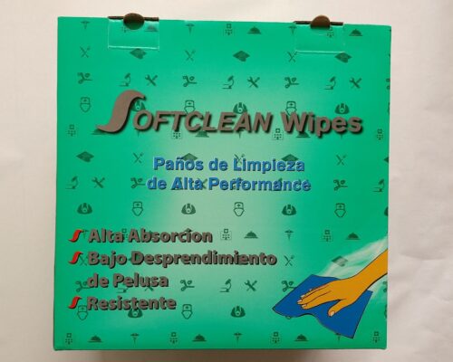 Paños absorbentes Softclean 30 x 30 cm Celeste