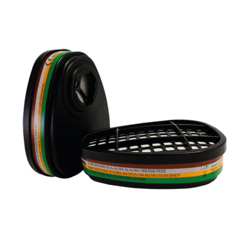 20827-PAR CARTUCHO F500M ABEK1 - MULTIGASES STEELPRO