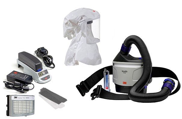 Kit de Respirador Purificador de Aire Motorizado Versaflo 3M PAPR, Modelo TR-315 E + - Imagen 3